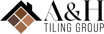 A and H Tiling Group Logo - Dark