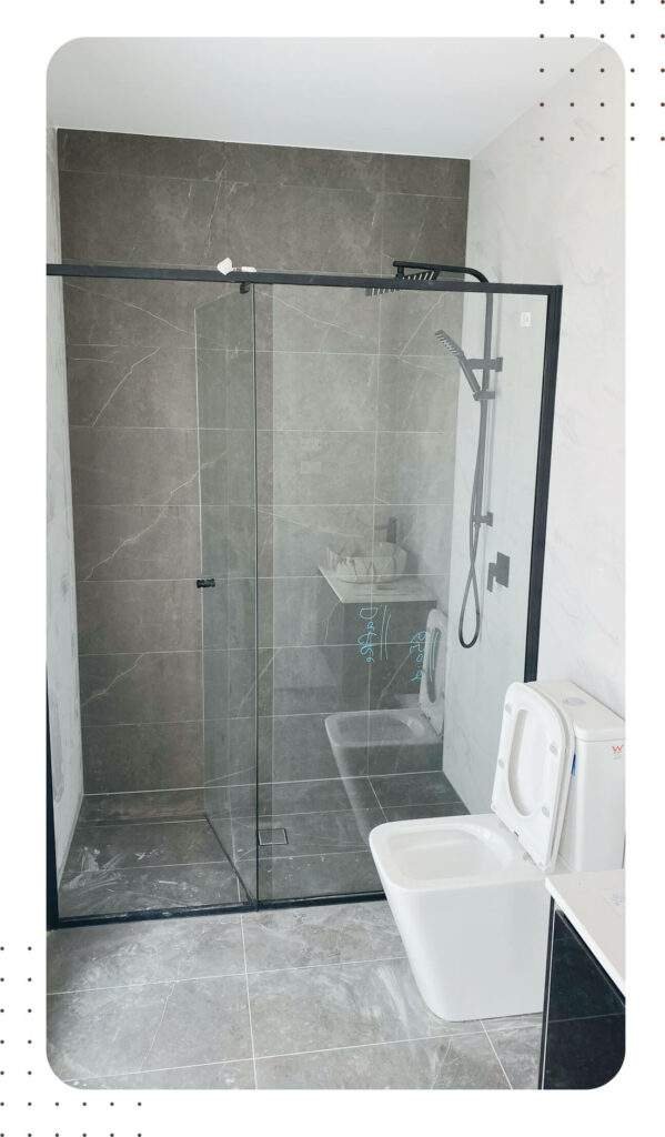 Bathroom Tiling with Shower