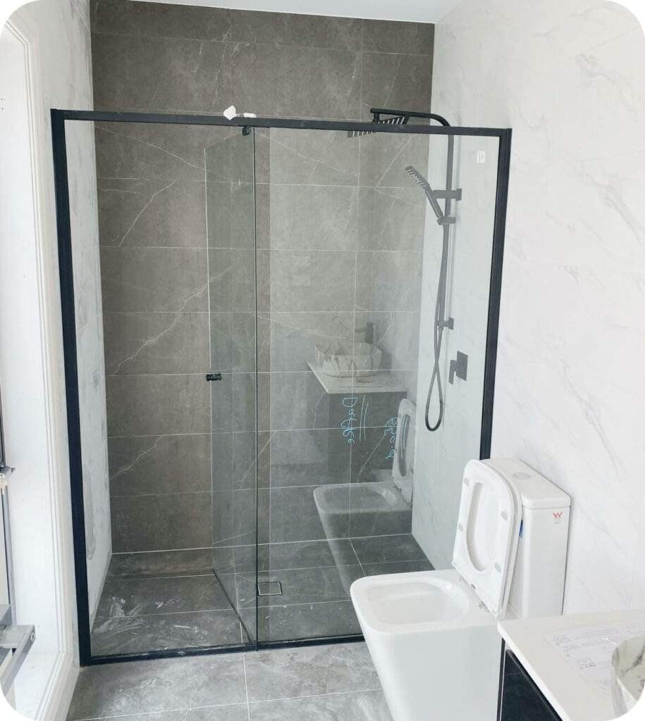 Bathroom Tiling with Shower